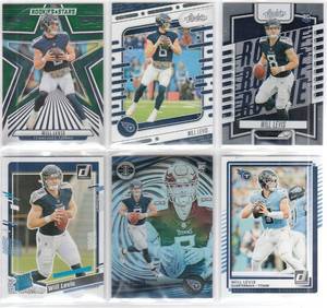 Will Levis - 2023 Absolute, 2023 Donruss, 2023 Illusions, 2024 Absolute, 2024 Rookies & Stars, 2025 Donruss