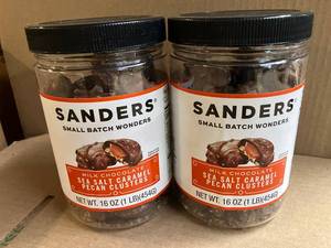 Sanders Sea Salt Caramel Pecan Clusters