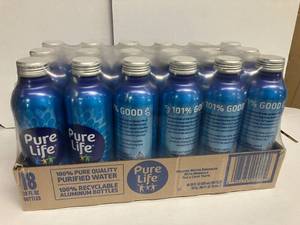 Pure Life Aluminum Bottled Water