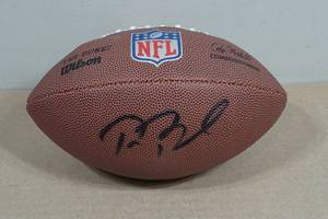 Tom Brady Signed Football Direct Authentication Certified