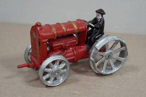 Vintage Cast Iron Fire Truck