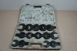 Klutch Jumbo Metric Crowfoot Wrench Set