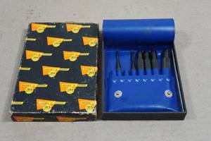 Brown & Sharpe Drive Pin Punch Set