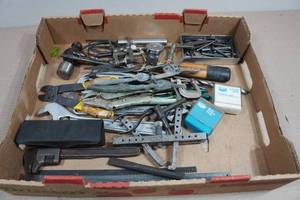 Assorted Tools - Wrenches, Pliers, Hammer