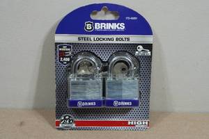 Brinks Steel Locking Bolts