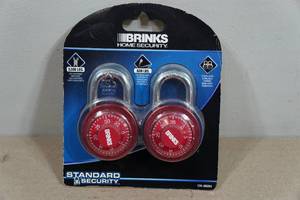 Brinks Combination Padlock Set