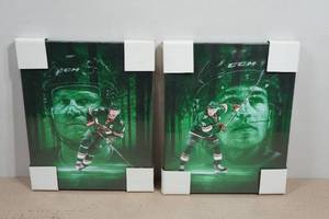 Minnesota Wilds Zach Parise & Mikko Koivu Wrapped Canvas Prints