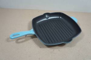 Enameled Cast Iron Square Skillet