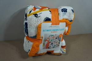 Life Comfort Ultimate Sherpa Fleece Blanket - 40x50