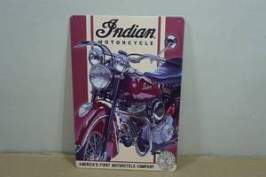 Vintage Style Metal Sign - Indian Motorcycles