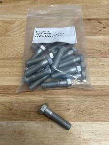 Lot of 20- Grade 5 Hex Bolt Zinc 12 - 13x2