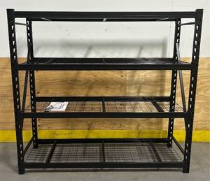 Ironton 4-Tier Storage Shelving, 77in.W x 72in.H x 24in.D #62497 Msrp $249.99