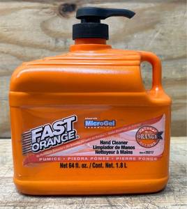 Fast Orange Hand Cleaner Pumice
