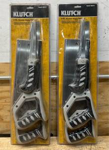 KLUTCH 3-Pc. Double-Sharp Saw Set lot of 2