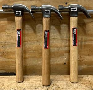 Plymouth Forge 16 Oz Claw Hammer lot of 3
