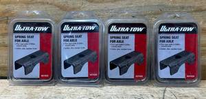 Ultra-Tow Spring Seat, Fits 2-38in. Round Axles #21522 Msrp $59.96 lot of 4