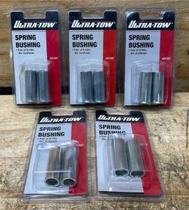 Ultra-Tow 2-Pc. Spring Bushings, Length 34in. x 2in. O.D. Width 1-34in. O.D. #21527 Msrp $79.95 lot of 5