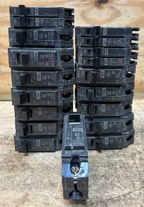 GE 30 Amp Singledouble-Pole Bolt-On Circuit Breaker lot of 16