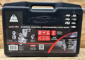 Uriah Products Aluma-Tow Adjustable Aluminum Ball Mount, 8in. Drop, 8 34in. Rise, 2in. Receivers, Model# UT623911 #99696 Msrp $229.99 see description