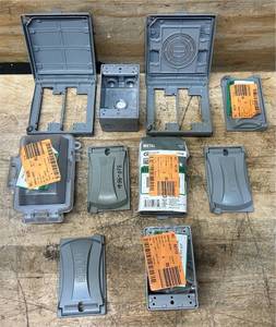 Outlet BoxesCovers lot of 10