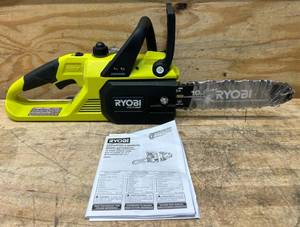 Ryobi P2502VNM ONE HP 18V Lithium Ion Cordless 10 Bar Chainsaw Tool Only