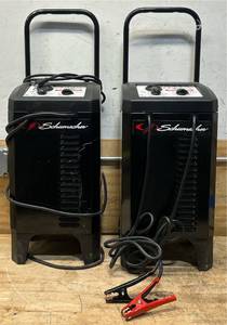 Schumacher Wheeled Manual Battery ChargerEngine Starter, 612 Volt, 102550250 Amp, Model# SC1445 #101898 Msrp $459.98 lot of 2