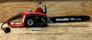 Homlite Eletric Chainsaw 16in. 12 Amp
