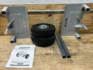 Strongway Panel Dolly with 10in. Pneumatic Wheels, 600-Lb. Capacity #110133 Msrp $79.99 read description