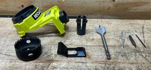 RYOBI Wood Door Lock Installation Set read description