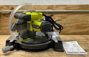 RYOBI 14 Amp Corded 10 in. Compound Miter Saw with LED Cutline Indicator