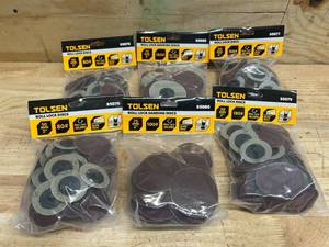 TOLSEN Roll Lock Discs (lot of 6)