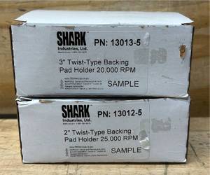 Shark Twist-Type 2-3  Backing Pad Holder lot of 2
