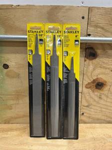 Stanley Batard Files (lot of 3)