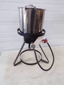 Propane Fryer with Burner and Pot