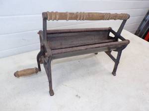 Newspaper Log Roller Cast Iron