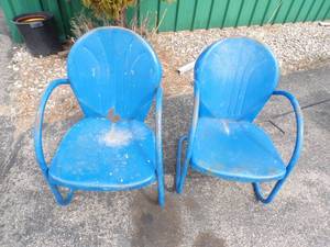 Pair of Vintage Lawn Chairs