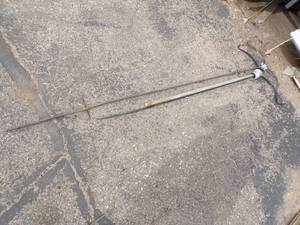 Pair of Garden Shepard Pole Double with anti squirl device