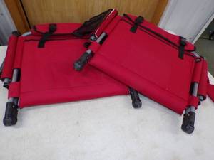Pair of Stadium Chairs Red