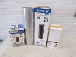 Duravent insulated Pipes and Flashing