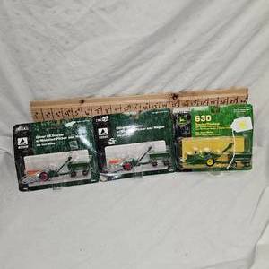 164 Threee Tractors with Trailers