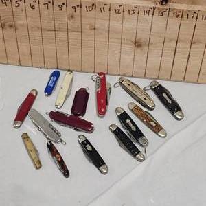 lot of 15 Jack Knives