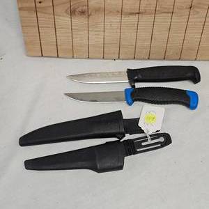 Lot of two Hunting Knives