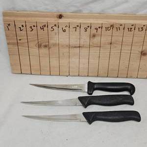 3 Fillet Knives