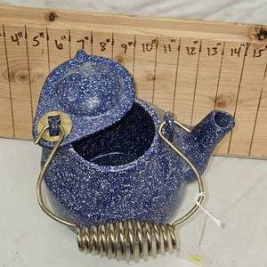 Porcelain Coated Cast Iron Tea Pot