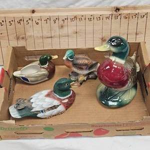Lot of 4 Porcelain Mallards