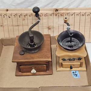 Lot of 2 Coffee Grinders