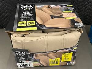 Auto Drive Deluxe Seat Covers 2-Pack