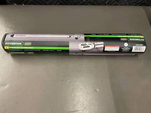 Pittsburgh 63882 12-In Drive Reversible Click Torque Wrench 10-150 ft-lb
