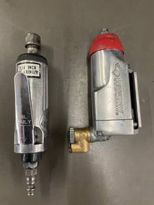 Husky H4025 3/8-Inch Butterfly Impact Wrench & 1/4-Inch Die Grinder (OIled and in working order)