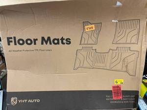 YHT Auto Floor Mats - Vehicle-Specific TPE All-Weather Floor Liners Front & 2nd Row